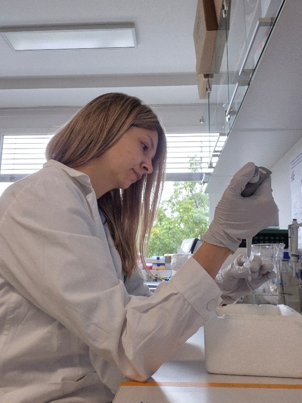 STSM of Christine Supina Pavić in Ljubljana: working in laboratory of the Department of Biotechnology at the Jožef Stefan Institute